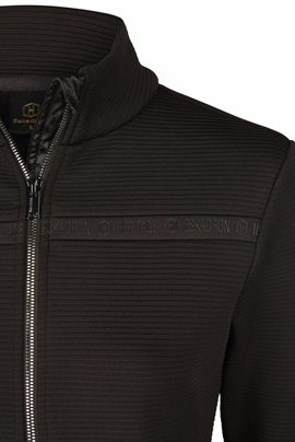 Eskadron Heritage Teddy Zip Shirt - Black Truffle